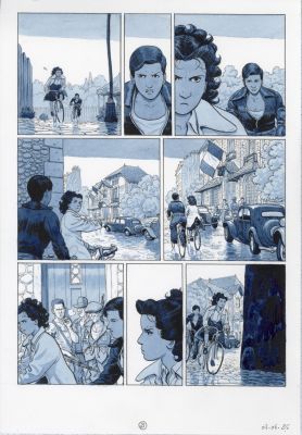 Dominique Bertail | Madeleine, Résistante tome 4 – Planche originale 21 | Galerie Barbier
