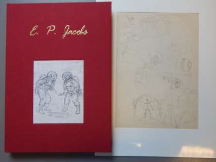 E.P. Jacobs - Blake En Mortimer | E.P. Jacobs - Originele, gepubliceerde schets - Blake en Mortimer - De 3 formules van Professor Sato + luxe album - (1989) | Catawiki