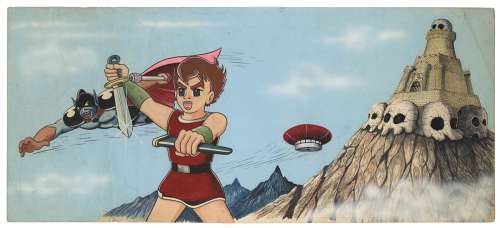 Boken Shonen Shadar hand-drawn color copyright illustration | Mandarake (Big Web)