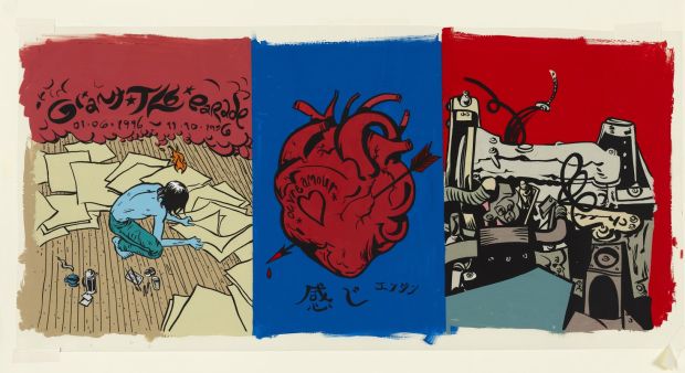 Paul Pope - Giant THB Parade, Front Cover Art, 1996