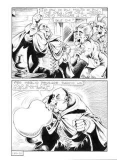 Paolo Piffarerio | Alan Ford n. 145 - Paolo Piffarerio - Tavola Originale "Il nemico pubblico Numero Uno" - Page volante - Exemplaire unique - (1981) | Catawiki