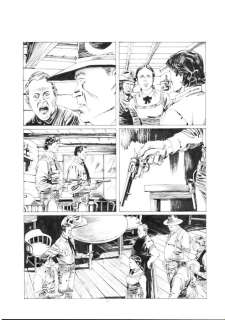 Lucio Filippucci | Tex n. 680 - Lucio Filippucci - Tavola Originale "La pista dei Forrester" - Page volante - Exemplaire unique - (2017) | Catawiki