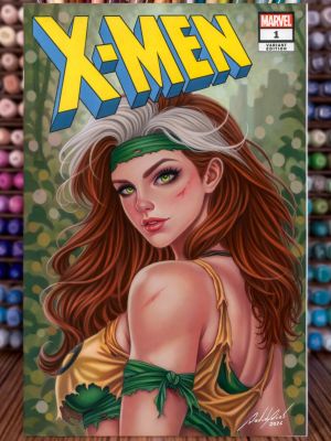 David Dias - Savage Land Rogue - X-men #1 Original Sketch Cover Art