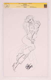 Power Girl Sketch by Bart Sears CGC Signature Series | mycomicshop.com