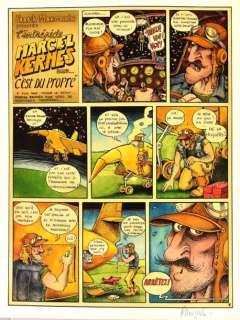 Margerin, Frank  (1952) - MARGERIN, Frank   MARGERIN, Frank  Planche originale d‘une aventure&he