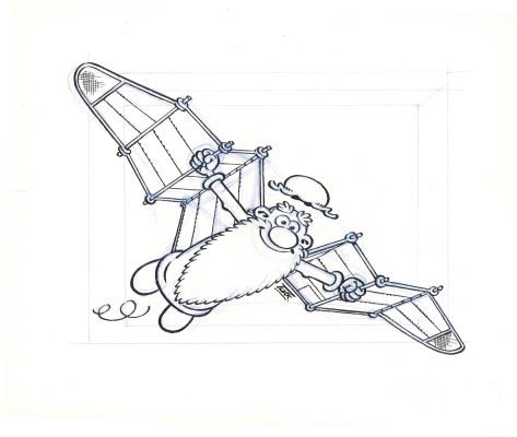 Turk | Léonard - Le génie volant | Huberty Breyne Gallery