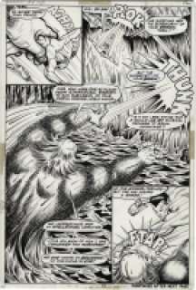 Bill Everett | SUB-MARINER # 55 SEMI-SPLASH PAGE 12 - 1972 | Pedigree Comics