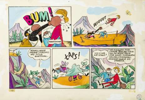 Henryk Jerzy Chmielewski (b. 1923) "Tytus, Romek i | Desa Unicum