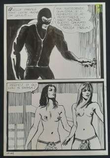 Milo Manara | Genius N.17 - Milo Manara : Mc Reed il Sadico - Page volante - EO - (1967) | Catawiki