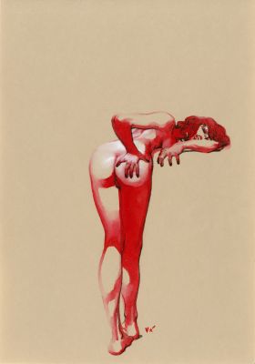 Vince | NYMPHES – Dessin original 93 | Galerie Barbier