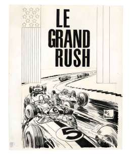 Jijé - VALHARDI, LE GRAND RUSH (T.13), DUPUIS 1965