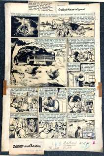 Sirius | Sirius - Originele pagina - L’Épervier bleu 5 - L’Ennemi sous la mer - (1949) | Catawiki