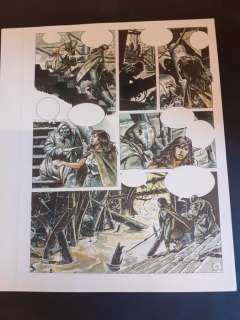 Paolo Eleuteri Serpieri | Druuna Acquerello originale di Paolo Eleuteri Serpieri - Morbus Gravis - Page volante - (1985) | Catawiki