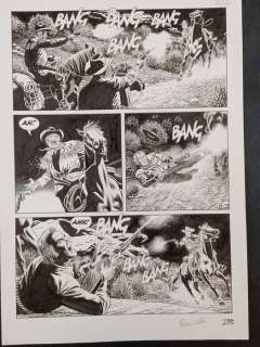 Fabio Civitelli | Tex Speciale n. 27 - Fabio Civitelli - Tavola Originale n. 222 "La Cavalcata del Morto" - Firmata - Page volante - Exemplaire unique - (2012) | Catawiki