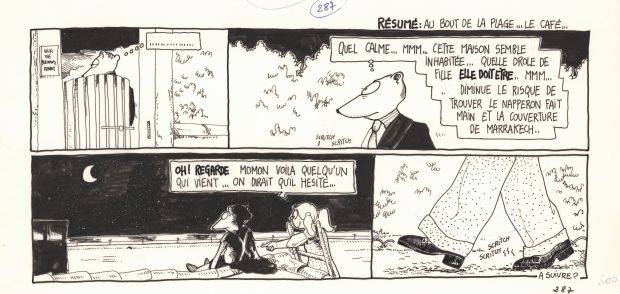 Régis Franc | 1989 - Le café de la plage | Huberty Breyne Gallery