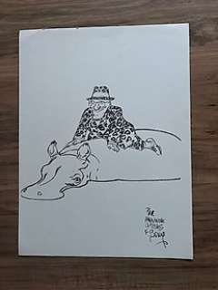 Boucq - Boucq, François - Dessin original dédicacé - Jérôme Moucherot