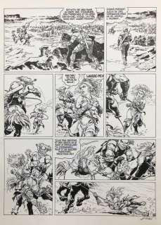 Kas | Kas - Planche originale - Hans T10 - Le Péril arc-en-ciel - (1998) | Catawiki