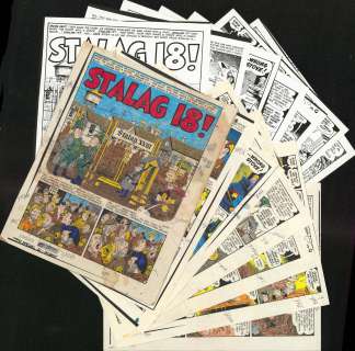 STALAG 18!, MAD #18 Sp & Bk & Wt Proofs, 7 Pg Story (1986) | Russ Cochran