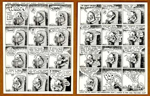 Hansen - MR. NOBODY, 2 Pg Gag | Russ Cochran