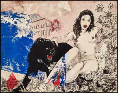 Felisi Tiziana E Andrea Boriani | Milo Manara - Omaggio a Milo Manara - Exemplaire unique | Catawiki