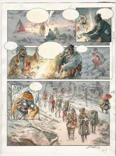 Sergio Tisselli | Sergio Tisselli - tavola originale "Kim Romanzo Indiano" - (2003) | Catawiki