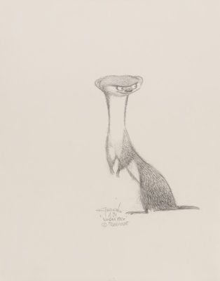 Carter Goodrich | Weasel, 2012 | Philippe Labaune Gallery