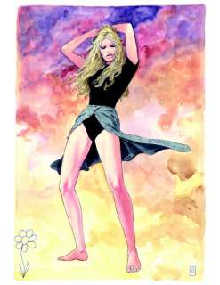 Milo Manara | BB #05 Encre de Chine et aquarelle sur papier Fabriano 350 | Millon