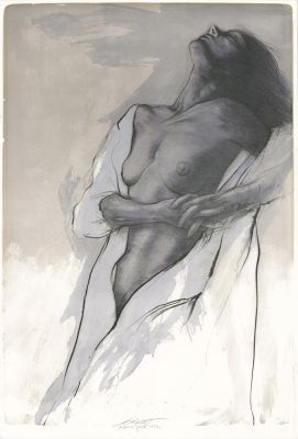 Ernest Pignon-Ernest | 2022 - Extase | Huberty Breyne Gallery