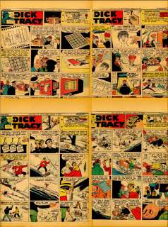 A Collection of DICK TRACY Tear Sheets (1965) | Russ Cochran