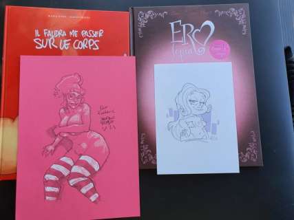 Bleda Sergio , Percoco Davide | 2 BD érotiques avec 2 dédicaces - Bleda et Percoco - EO | Catawiki