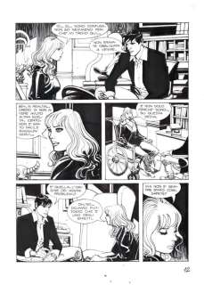 Nicola Mari - | Nicola Mari - Tavola Originale - Dylan Dog Speciale n. 23 "l’angelo caduto" - (2009) | Catawiki