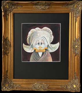 Tony Fernandez (Spain, 1970) - Daisy Duck Inspired by Van Gogh’s painting “Head of an Old Peasant Woman”