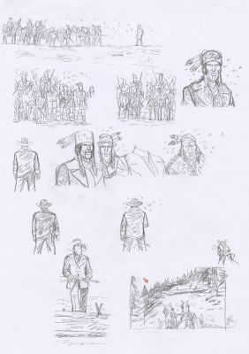 Brüno | Lucky Luke, 2025 - Dakota 1880 | Huberty Breyne Gallery