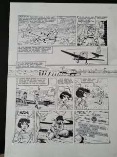 Di Sano, Bruno - Di Sano, Bruno - Planche originale - L‘Aviatrice T2 - Aventures orientales - (2016)