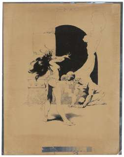 Production Proof Shot Directly From Frazetta Art | Russ Cochran