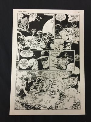Captain Cosmos Page 35 Original Art | DTA Collectibles