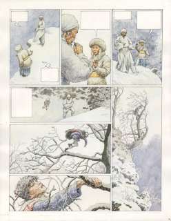 Vink (Né En 1950) - Le moine fou - Les tourbillons de fleurs blanches