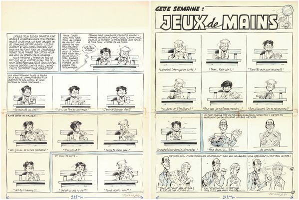 Marcel GOTLIB - Trucs-en-vrac, Tome 1, 1977 - Jeux de mains