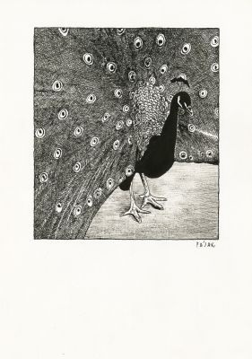 Frédéric Pajak | Sans titre, 5 - Encre de Chine, plume et pinceau sur papier | Huberty Breyne Gallery