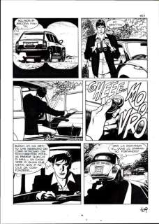 Nicola Mari - | Nicola Mari - Tavola Originale - Dylan Dog Speciale n. 23 "l’angelo caduto" - (2009) | Catawiki