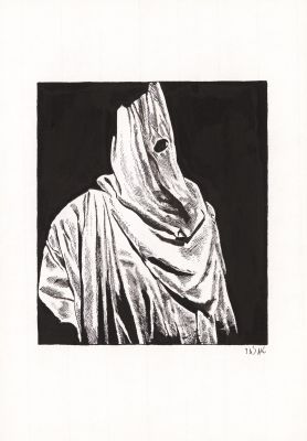 Frédéric Pajak | Sans titre, 20 - Encre de Chine, plume et pinceau sur papier | Huberty Breyne Gallery