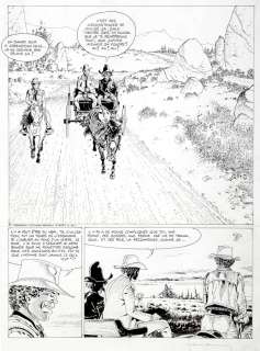 Hermann | Comanche, planche n°1 Ã  l’encre de Chine de … | Millon