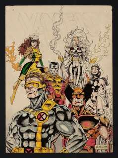 X-Men Pinup by Roger Cruz and Fabio Slichticas | mycomicshop.com