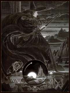 Nicolas Delort - Illustration intitulée Wizard of Oz