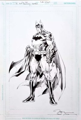 Jim Lee, Scott Williams - Wizkids Heroclix Dc 75Th Anniversary Expansion Set Box Batman Art By Jim Lee