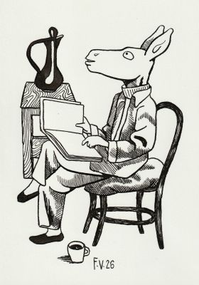 Fabio Viscogliosi | 2026 - Palazzo - avec dessin original VI | Huberty Breyne Gallery