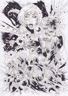 Paul Davidson | Judge Anderson 2000 Ad Splash #2 P.9 - Signed | Anthony’s Comic Book Art