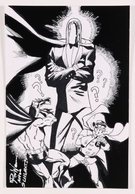 Ron Williams | Detective Comics #168 Cover Homage Sketch by Ron Williams | mycomicshop.com