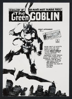 Maan House | Green Goblin Pinup Recreation (Amazing Spider-Man Annual #1) by Maan House | mycomicshop.com