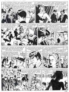 Piroton, Arthur | Original page (p.5)  - Jess Long  - Channel Fist  - (1990) | Catawiki